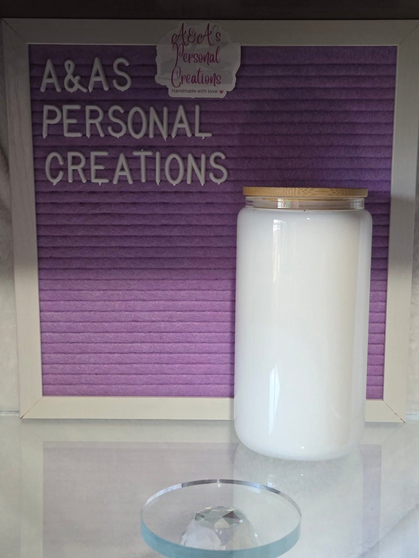 Snowglobe tumbler