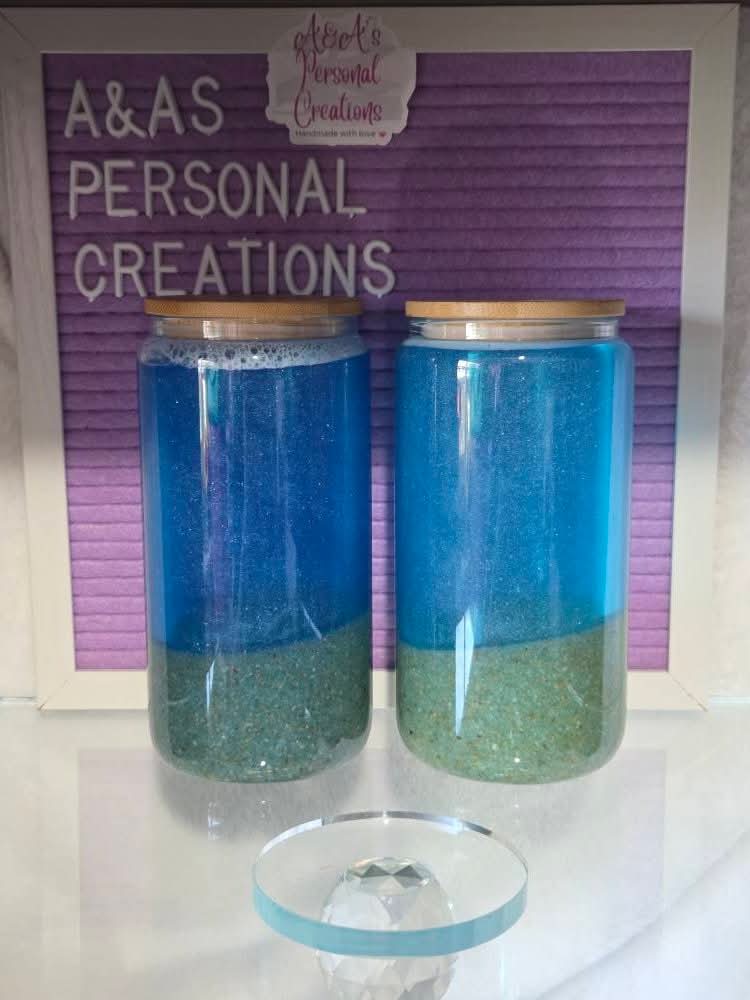 Snowglobe tumbler