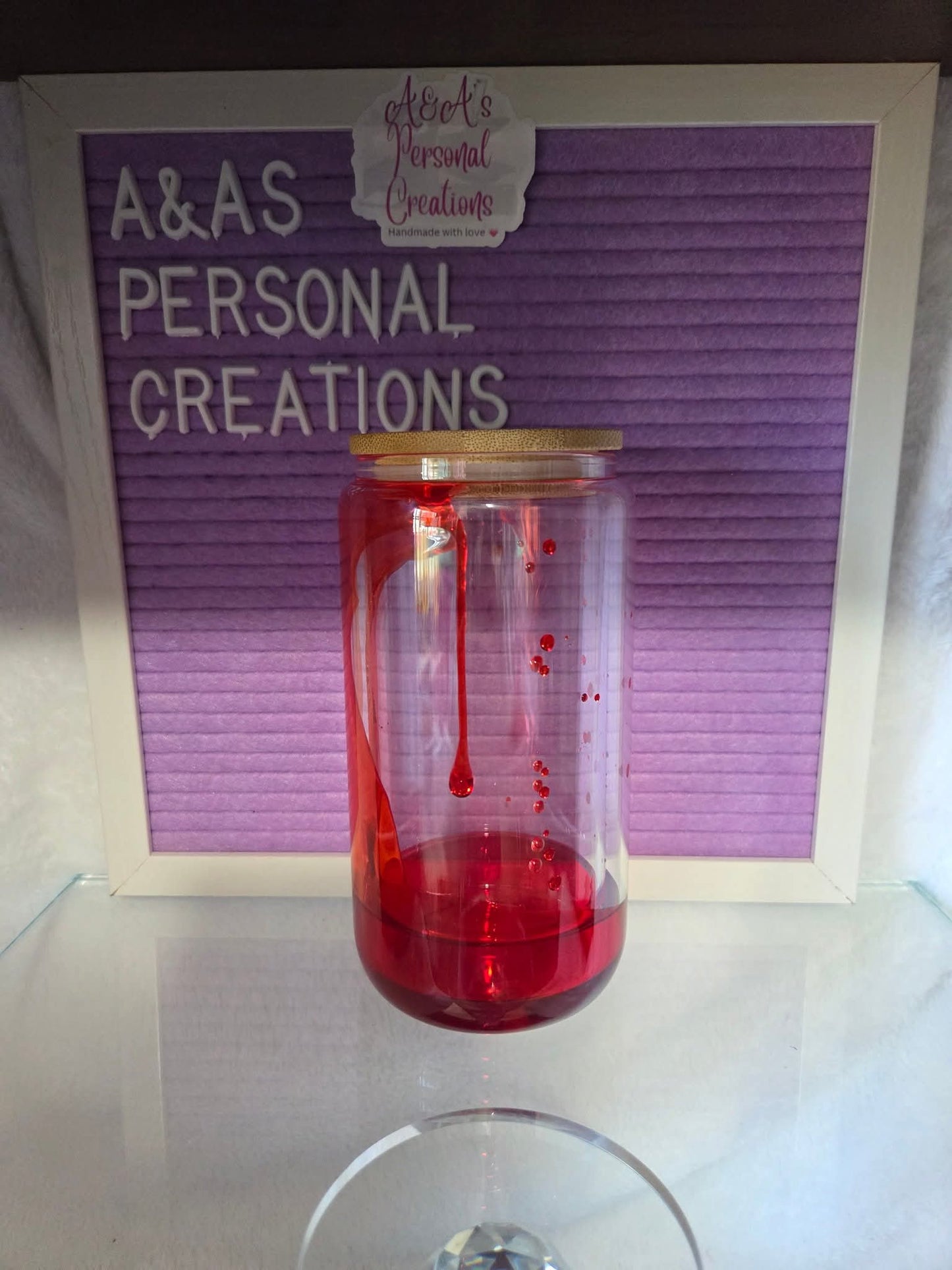 Snowglobe tumbler